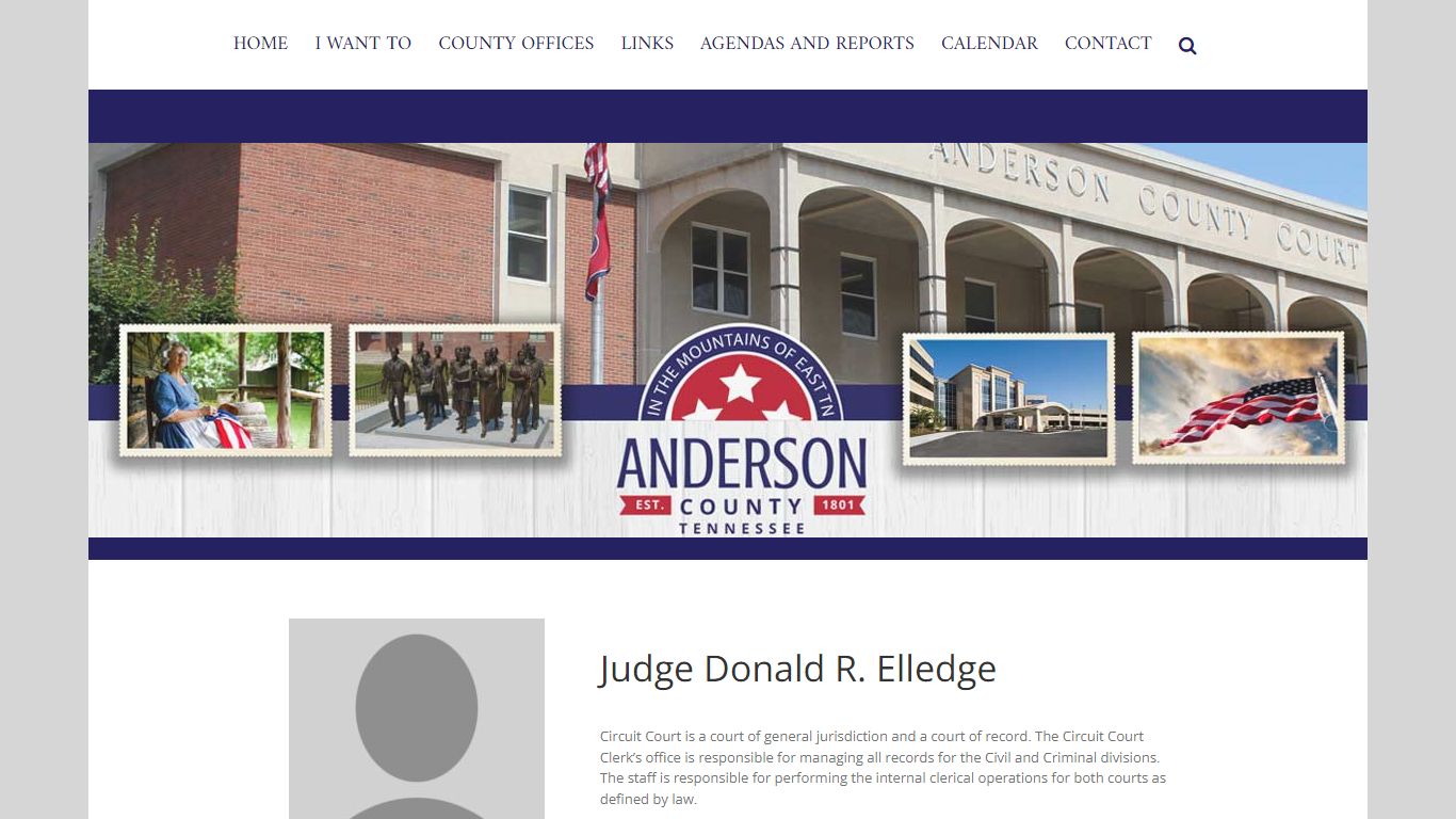 Circuit and Criminal Court – Anderson County, Tennessee