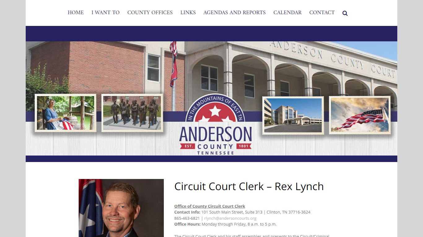 Circuit Court Court Clerk – Anderson County, Tennessee